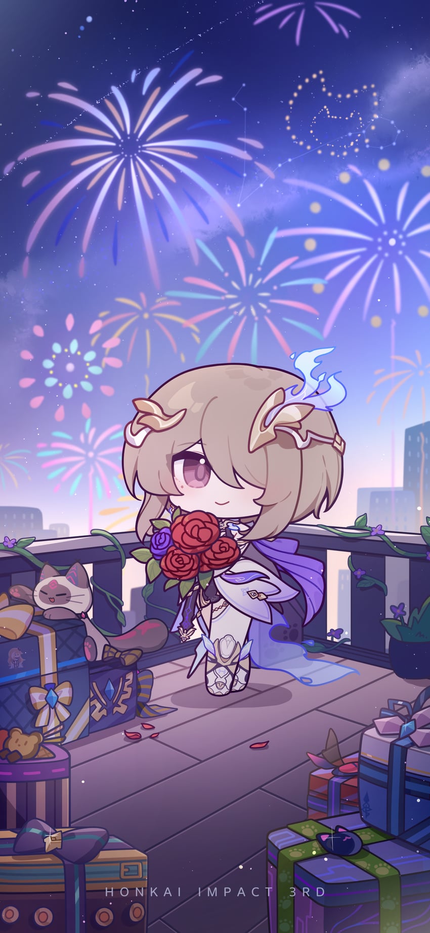 rita rossweisse (honkai and 1 more) drawn by eta