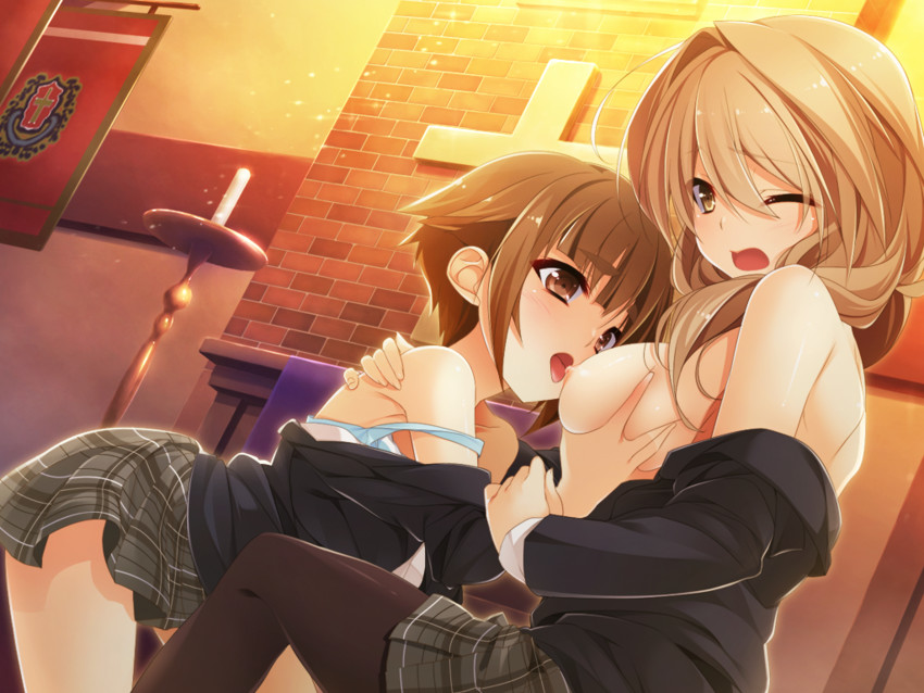 asou fumi and natsume hina (kimihane) drawn by mtu_(orewamuzituda)