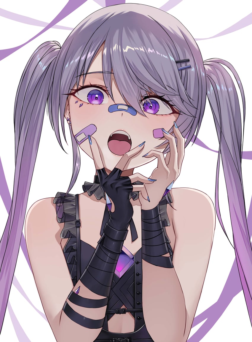 koseki bijou (hololive and 1 more) drawn by ahaha_kun