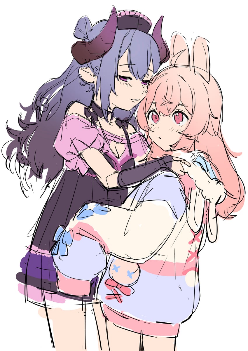 pipkin pippa and chikafuji lisa (phase connect and 1 more) drawn by drawfag and ndrph