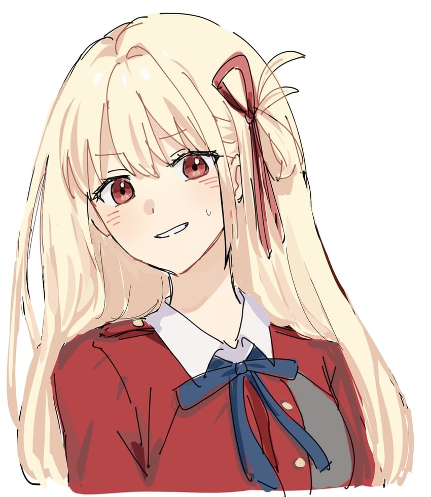 nishikigi chisato (lycoris recoil) drawn by kumtlekumtle
