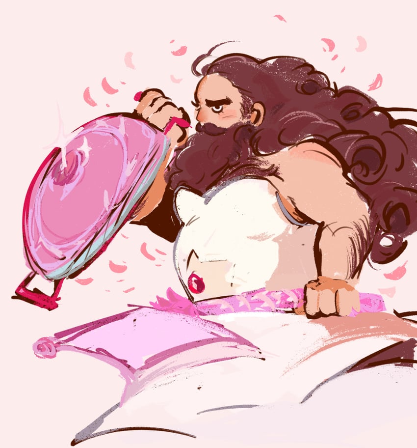 senshi and rose quartz universe (dungeon meshi and 1 more) drawn by kiwiacidtrip