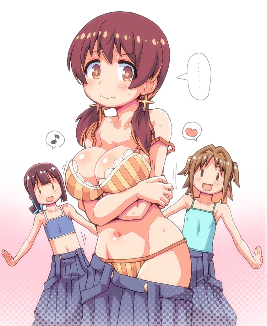 hozuki momiji, oka asahi, and murosaki miyo (onii-chan wa oshimai!) drawn by hagiya_masakage
