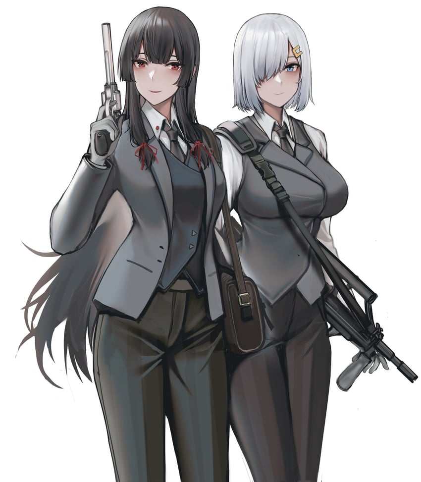 hamakaze and isokaze (kantai collection) drawn by kitsune_udon_(qtsuneudon)