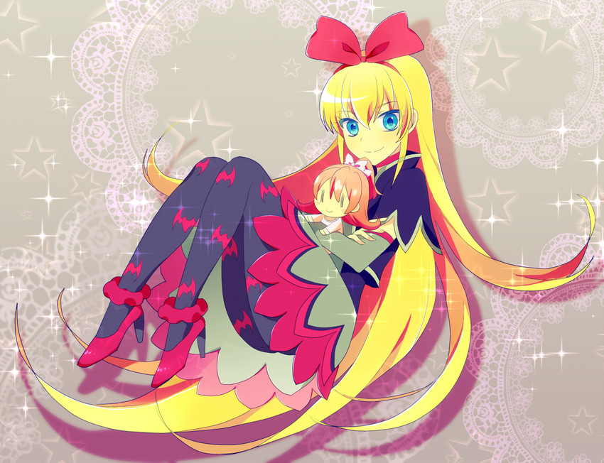 aida mana and regina (precure and 1 more) drawn by 00mint