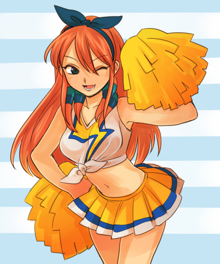 seto midori (inazuma eleven and 1 more) drawn by kareido
