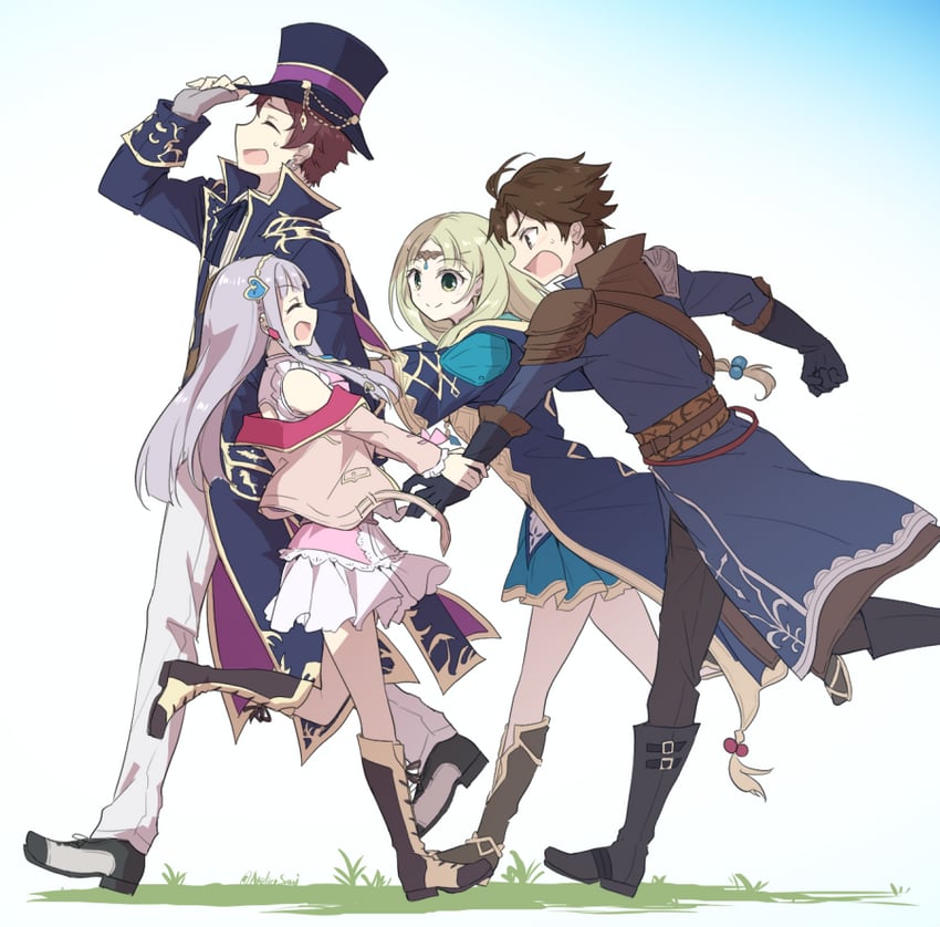 elmerulia frixell, piana, christoph aurel arland, and nicodemus david dieter (atelier and 1 more) drawn by karasumi_(aiseec)