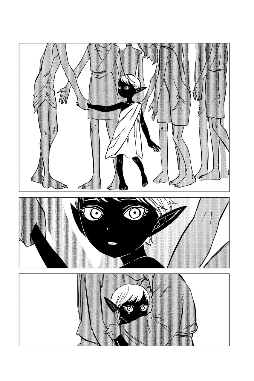 flamela (dungeon meshi) drawn by k_a_s_i_3_3