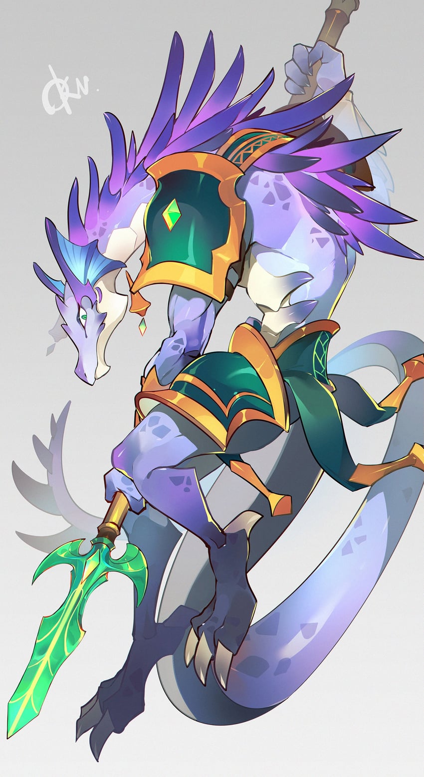 saurus (afk and 1 more) drawn by okn_369
