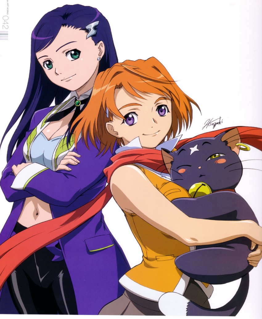 tokiha mai, natsuki kruger, and mikoto (my-hime and 1 more) drawn by hisayuki_hirokazu