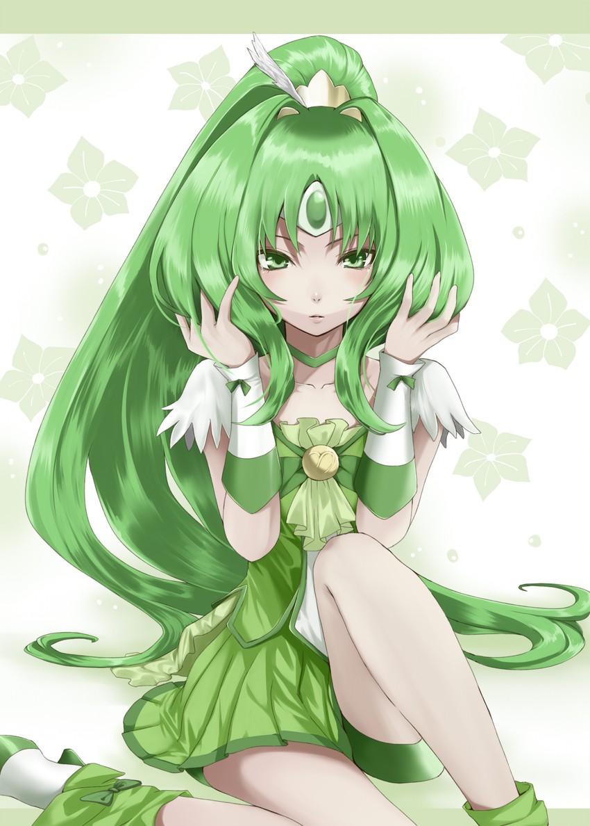 midorikawa nao and cure march (precure and 1 more) drawn by simon_(n.s_craft)