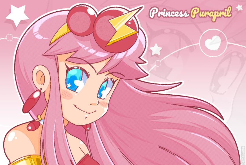 princess purapril (wonder boy and 1 more) drawn by xbuster