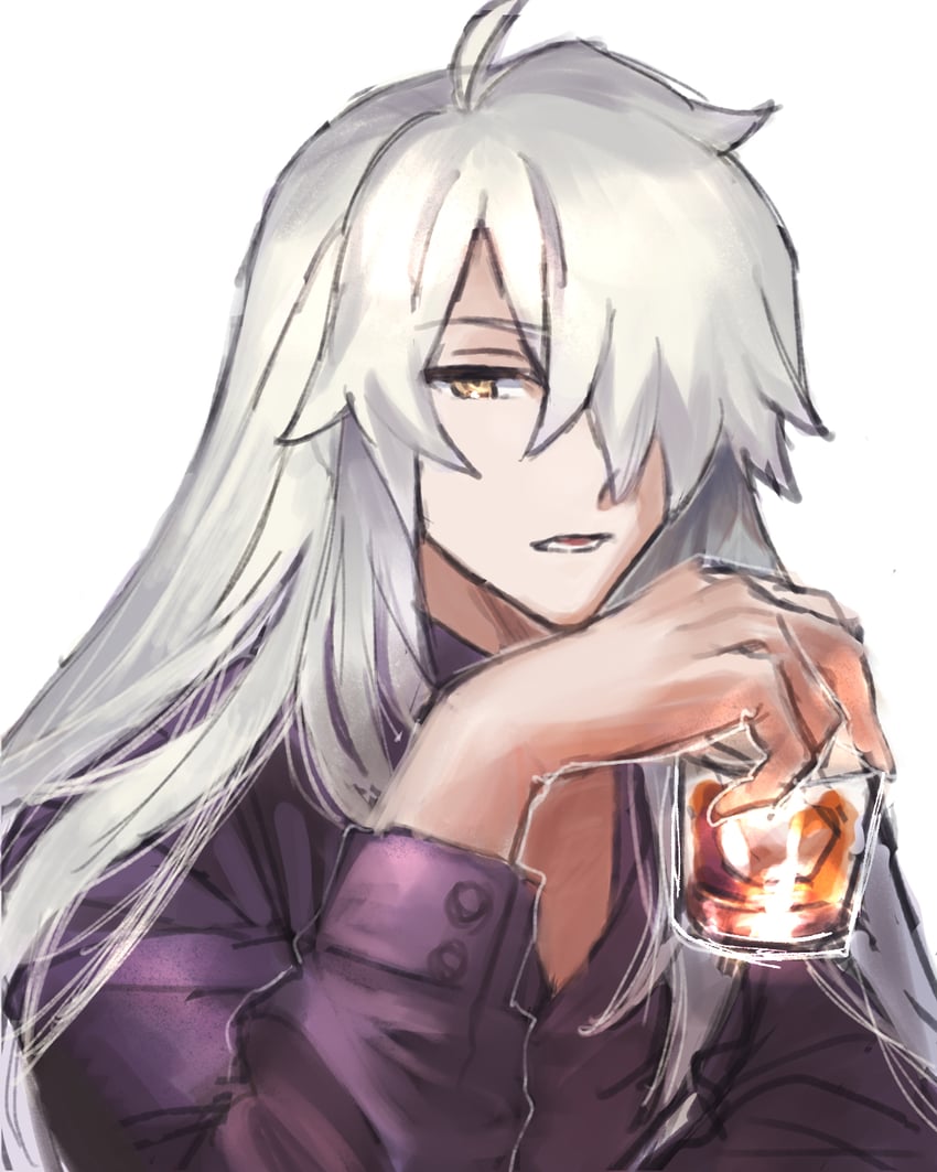 galahad and galahad alter (fate and 1 more) drawn by chickenuma_0