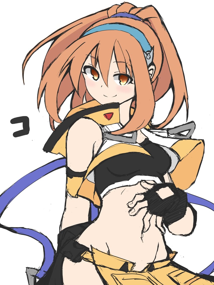 kohaku (azure striker gunvolt and 1 more) drawn by shinmon_akika