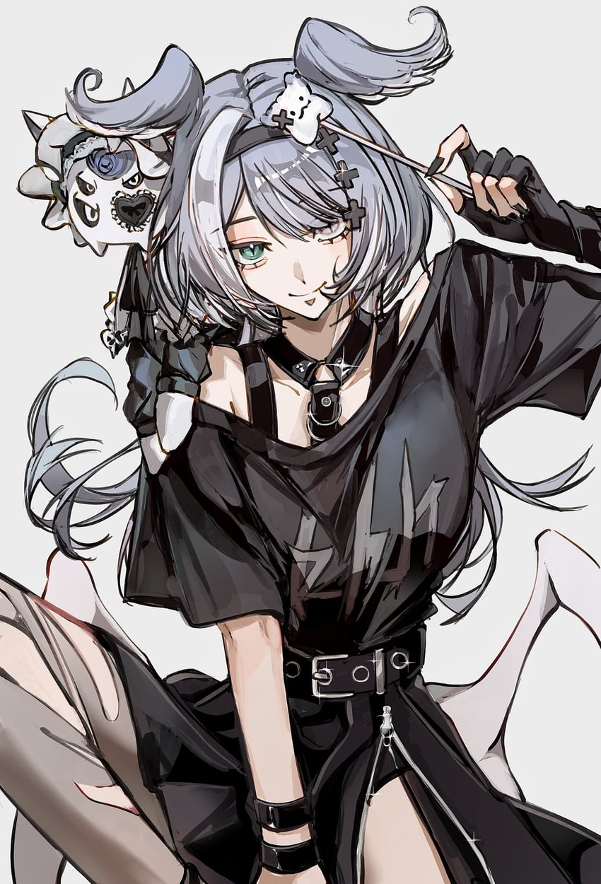 elira pendora and pikl (nijisanji and 1 more) drawn by fiiiishhhhhhhhh