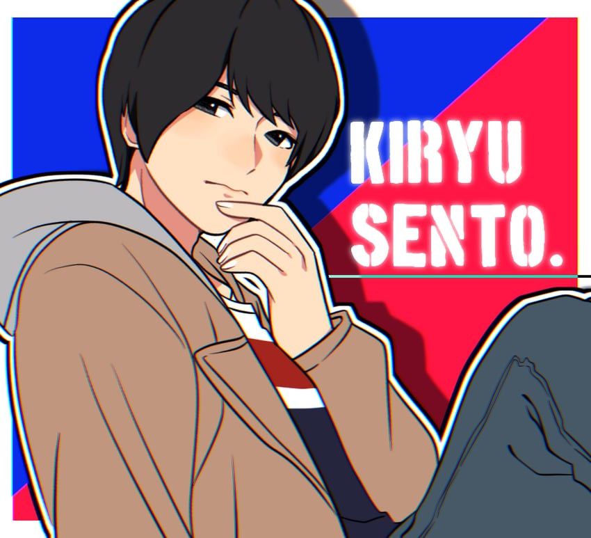 kiryuu sento (kamen rider and 1 more) drawn by 1010_mumumu