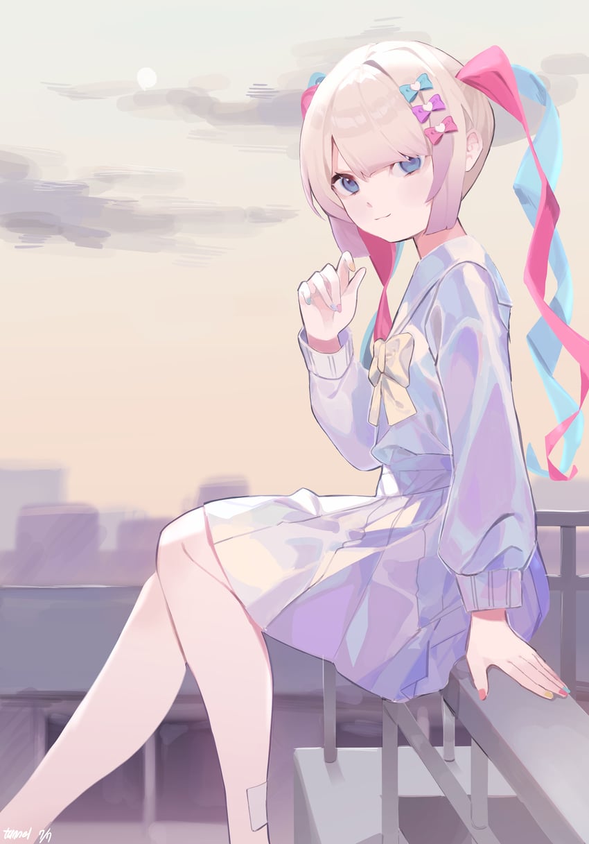 chouzetsusaikawa tenshi-chan (needy girl overdose) drawn by tunnel_(ccmr3254)