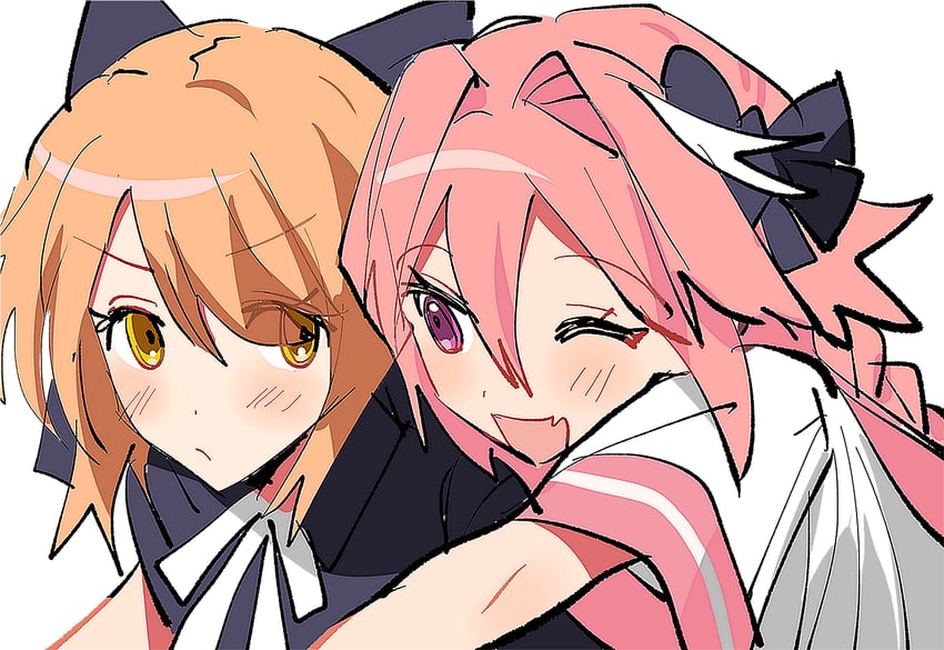 astolfo and liss meier (original and 2 more) drawn by koyashaka