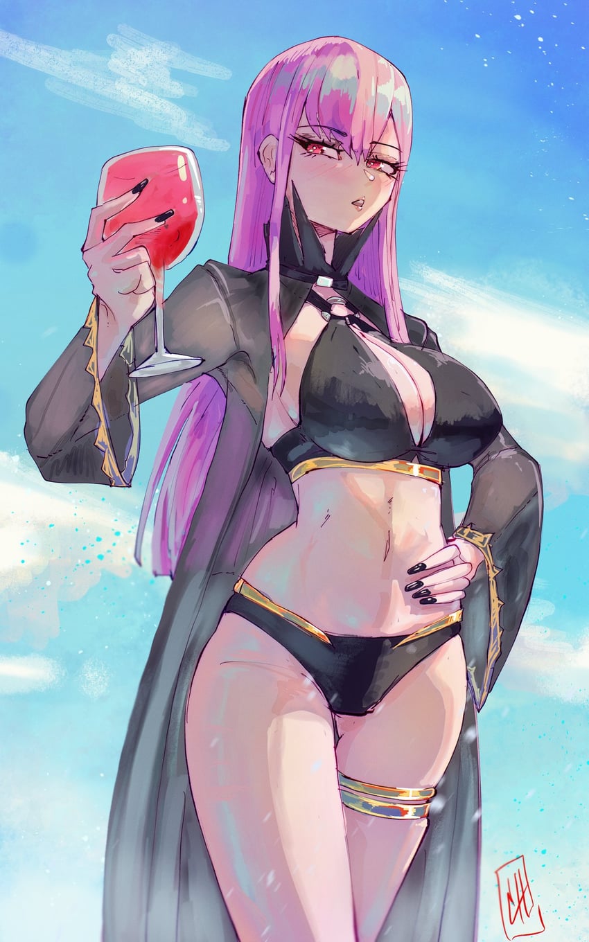mori calliope (hololive and 1 more) drawn by boutsoftheblind