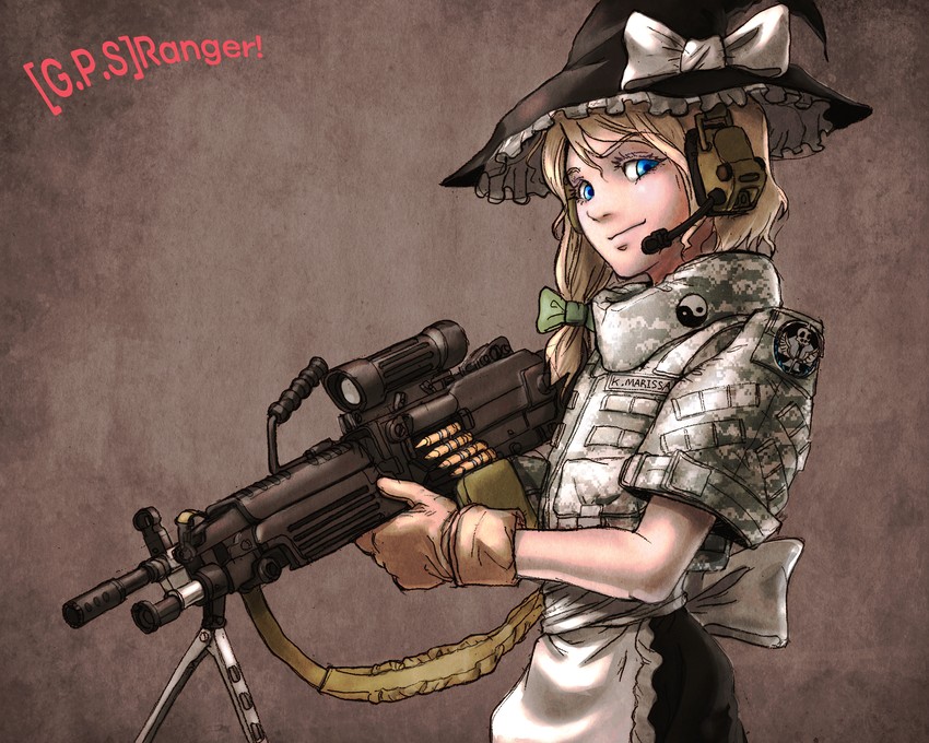 kirisame marisa (touhou and 2 more) drawn by ranger_(mll0101)