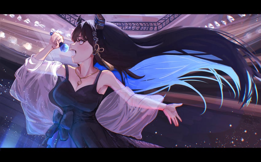 nerissa ravencroft (hololive and 1 more) drawn by harikyon_dzs