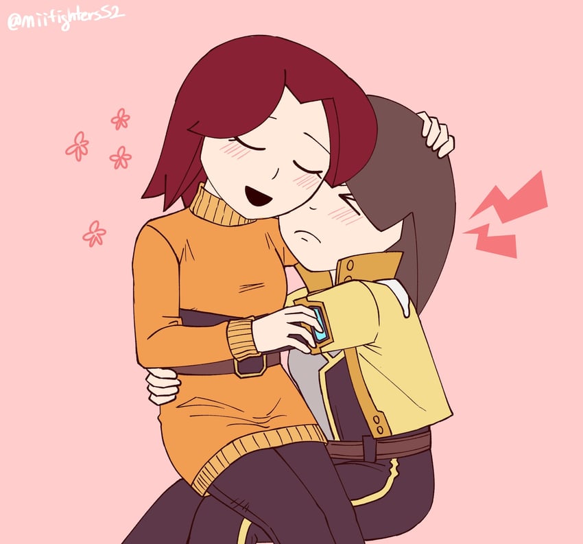 mii and mii gunner (super smash bros. and 1 more) drawn by miifighterss2