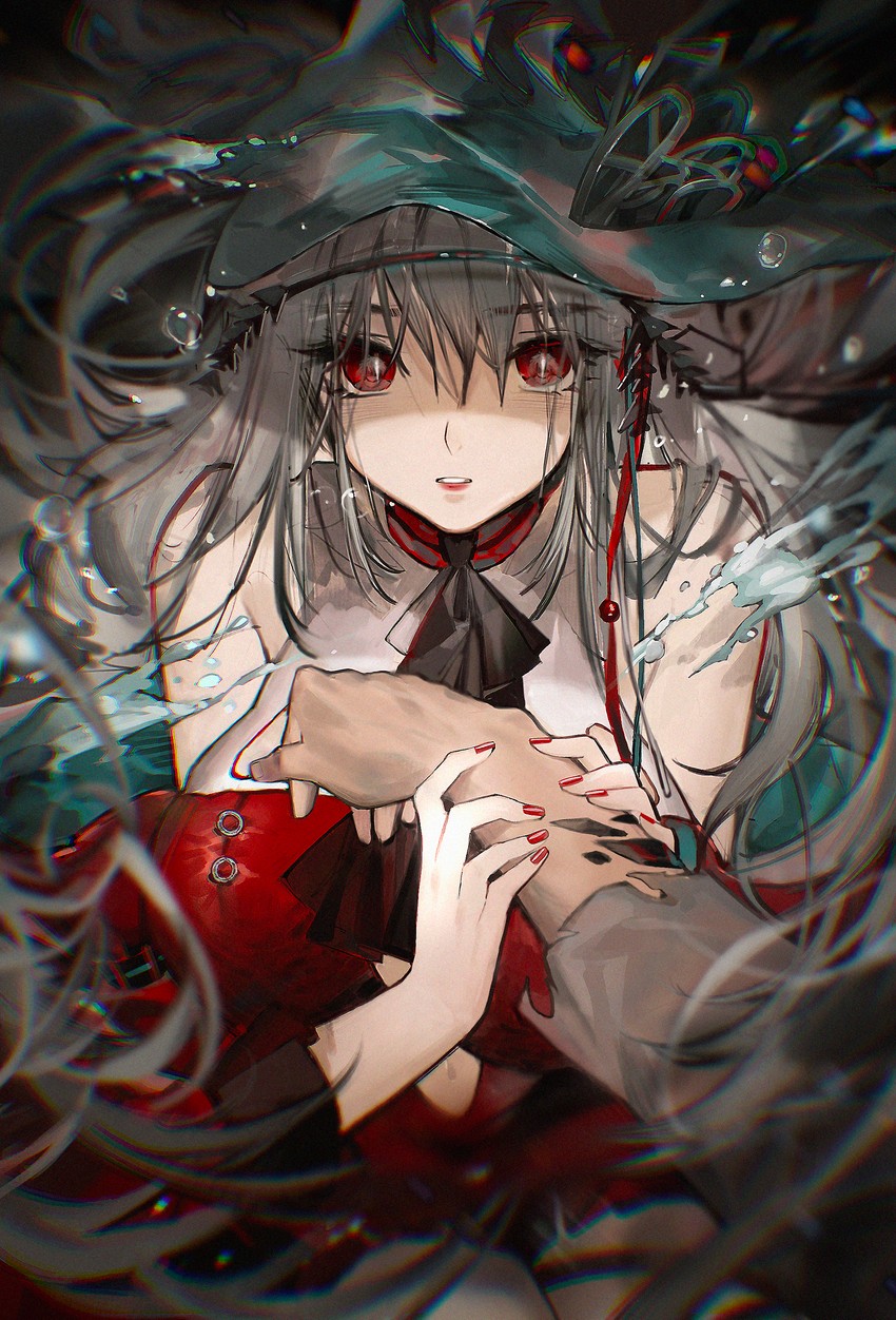 doctor, skadi, and skadi the corrupting heart (arknights) drawn by finn_zoey