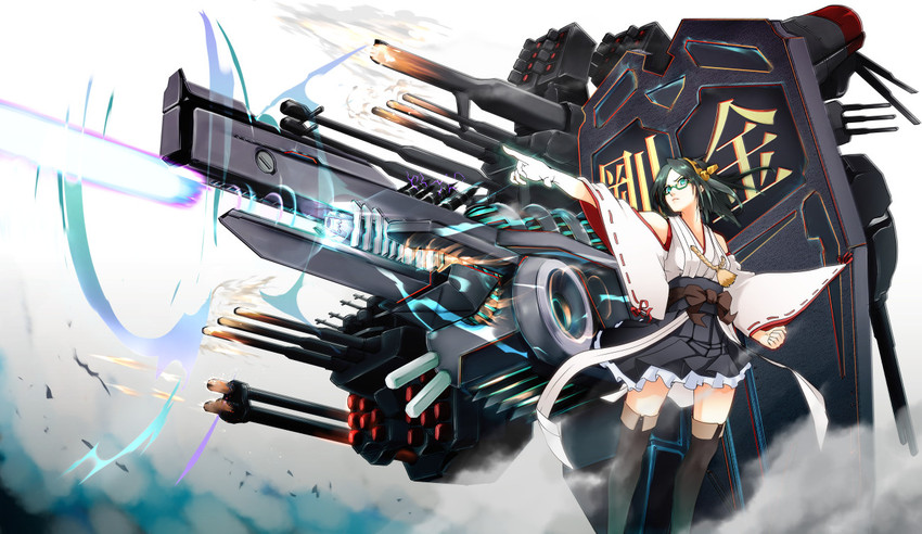 kirishima (kantai collection) drawn by big.g