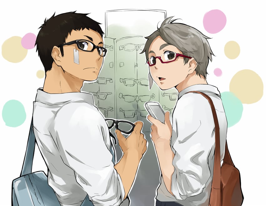 sawamura daichi and sugawara koushi (haikyuu!!) drawn by 8_(yamalu)