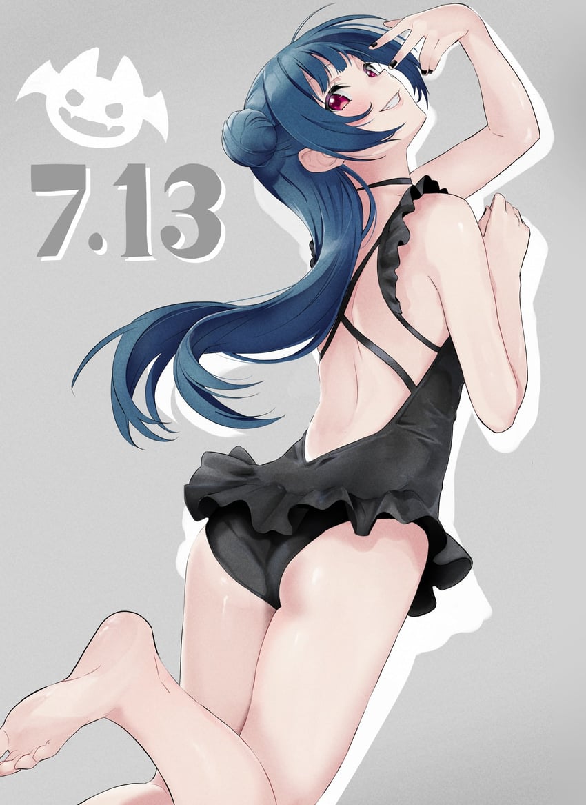 tsushima yoshiko (love live! and 1 more) drawn by hanamaruyama628