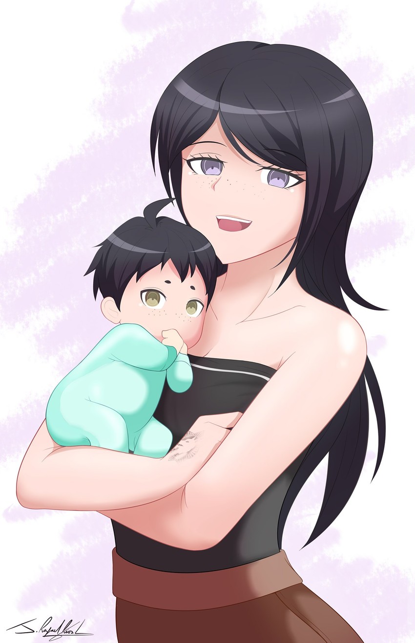 ikusaba mukuro (danganronpa and 1 more) drawn by neolink077