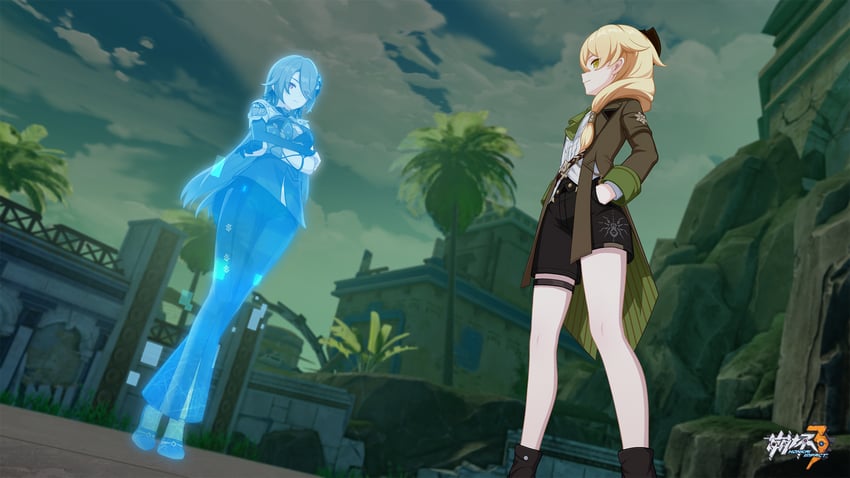vita and james moriarty (honkai and 1 more)