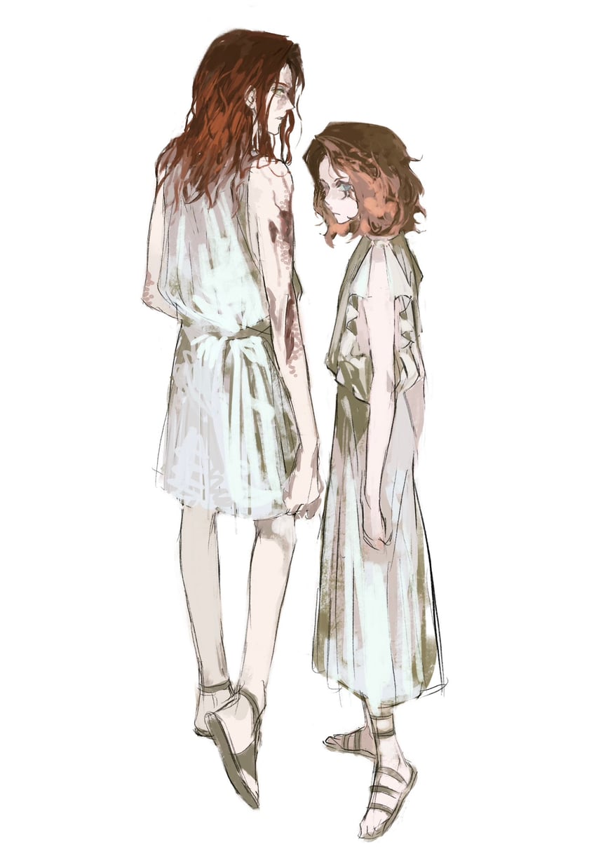 melina and messmer the impaler (elden ring and 1 more) drawn by xscr1205