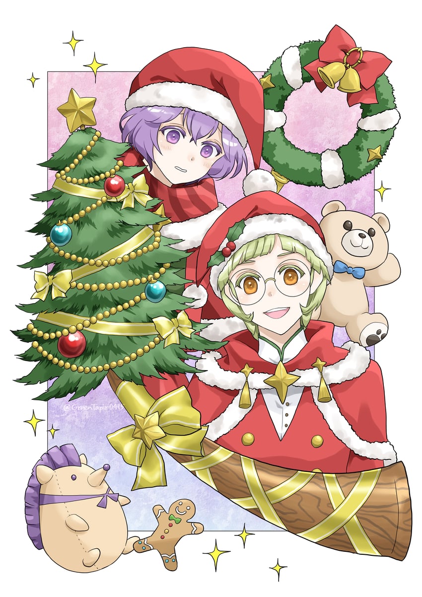 bernadetta von varley and ignatz victor (fire emblem and 2 more) drawn by midori_no_baku