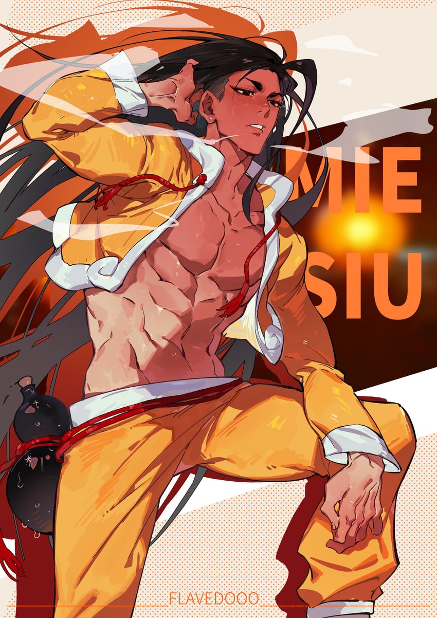 jamie siu (street fighter and 1 more) drawn by flavedochen