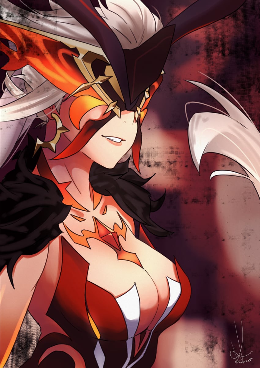 signora (genshin impact) drawn by tagcaat