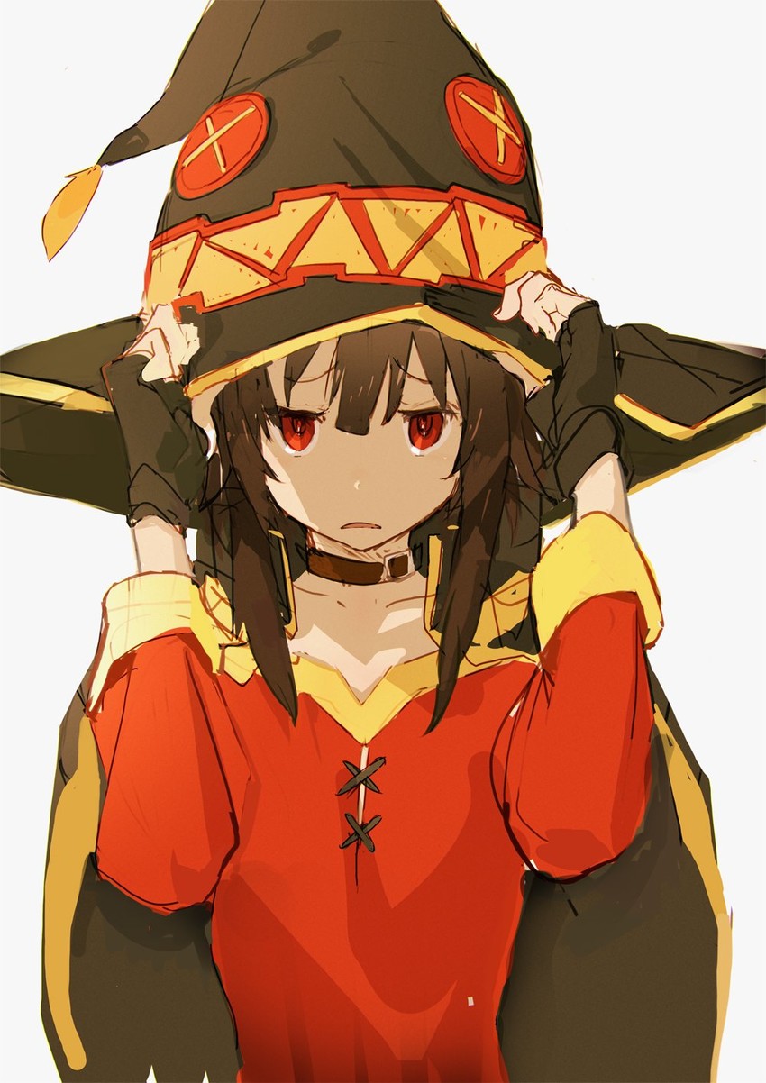 megumin (kono subarashii sekai ni shukufuku wo!) drawn by so-bin