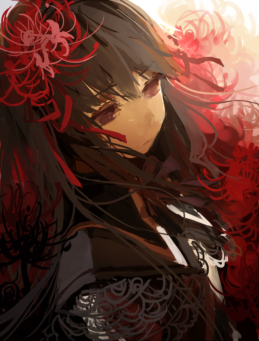 akemi homura and homulilly (mahou shoujo madoka magica and 1 more) drawn by lemontea
