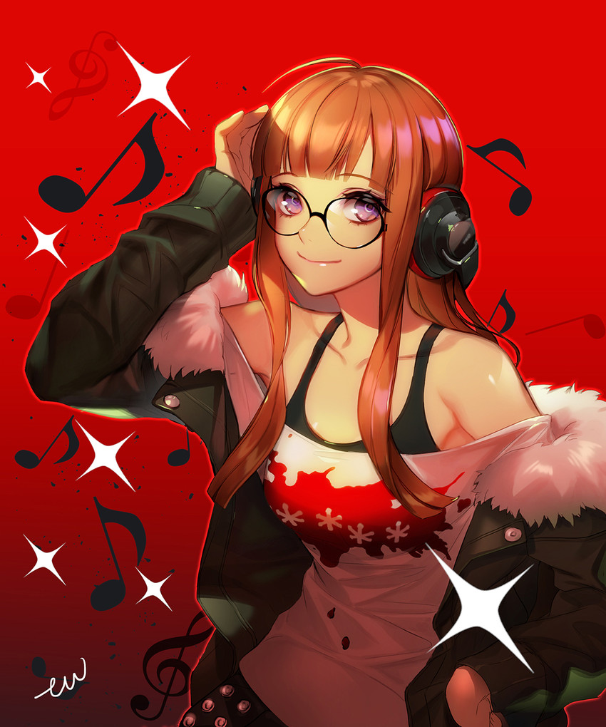 sakura futaba (persona and 1 more) drawn by eu_(euspia)