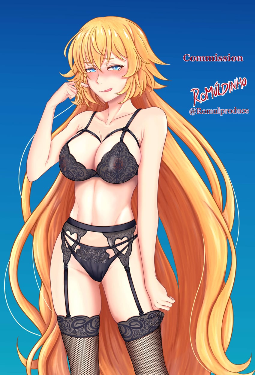 jeanne d'arc (fate and 1 more) drawn by romulproduce