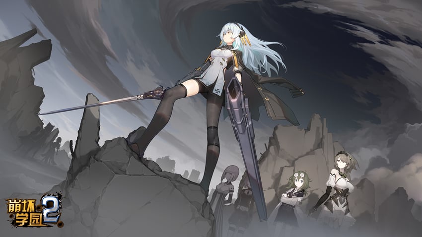 rita rossweisse, yssring leavtruth, and fabela (honkai and 1 more)