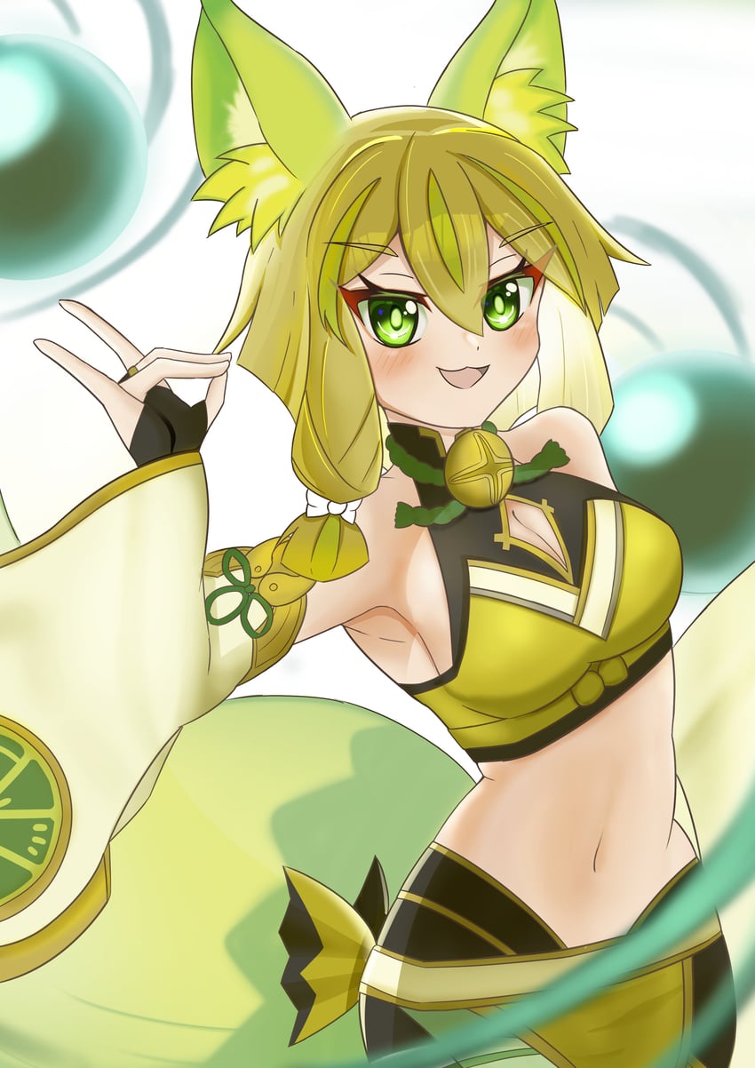 hu-li the jewel mikanko (yu-gi-oh!) drawn by sugar_karin_10