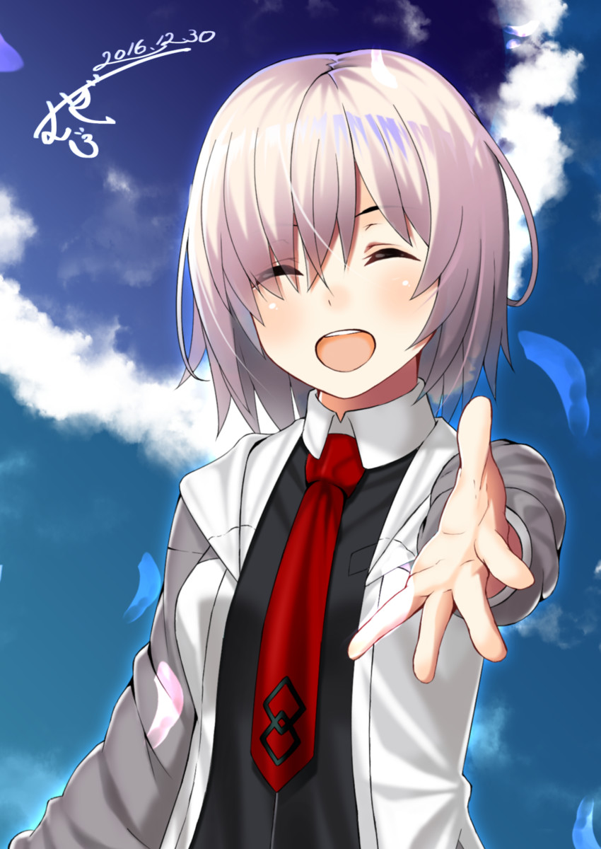 mash kyrielight (fate and 1 more) drawn by mugipot