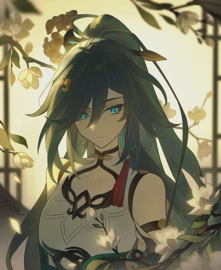fu hua (honkai and 1 more) drawn by sanseling