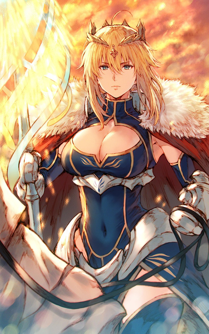 artoria pendragon (fate and 1 more) drawn by makimura_shunsuke