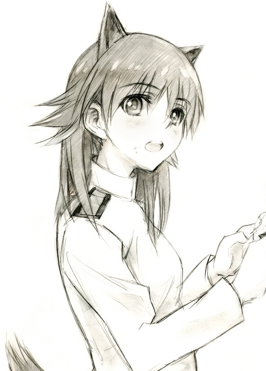 miyafuji yoshika (world witches series and 1 more) drawn by kisetsu