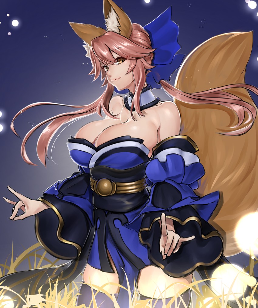 tamamo and tamamo no mae (fate and 3 more) drawn by shirofugu