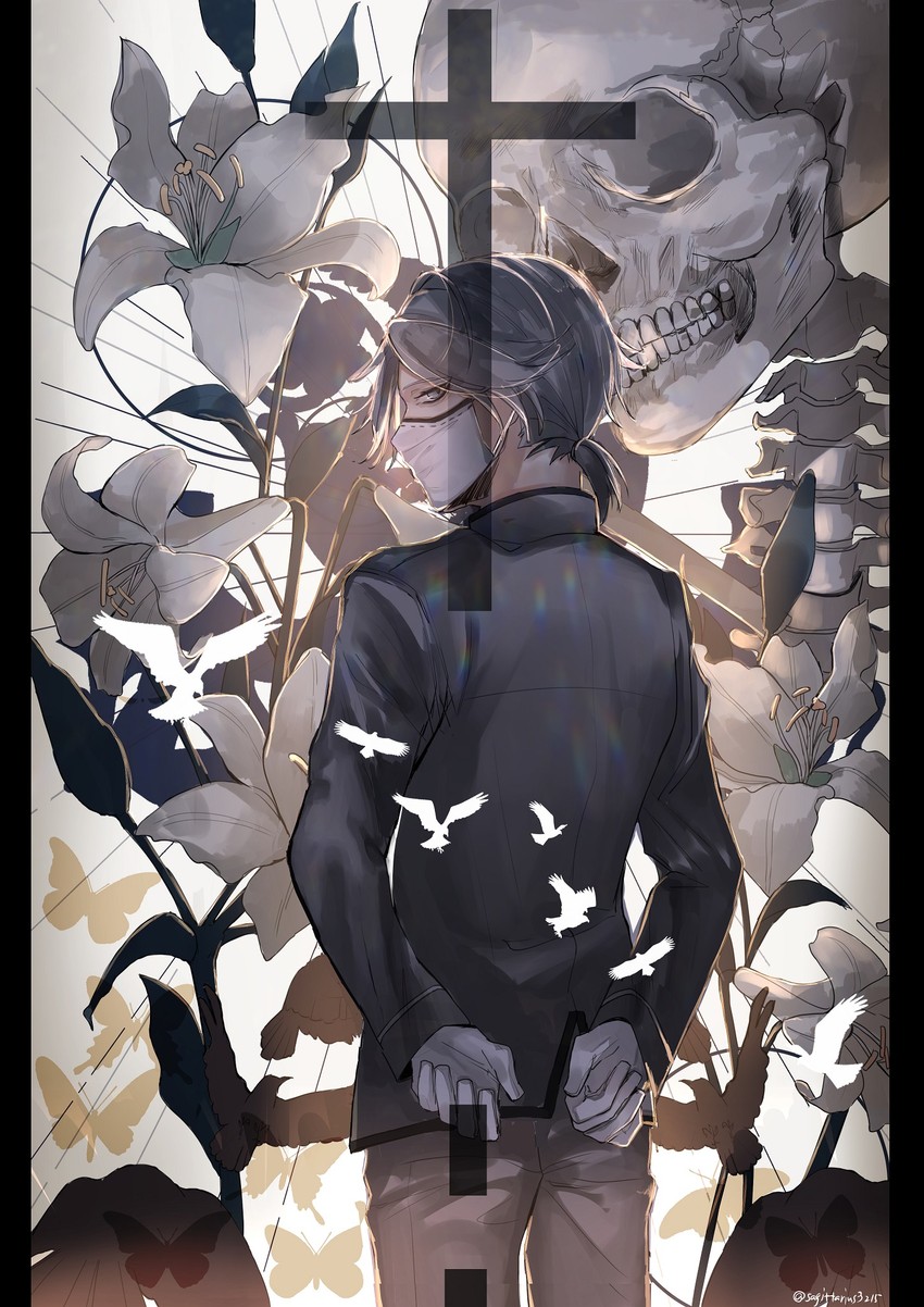 aesop carl (identity v) drawn by kukatsuma