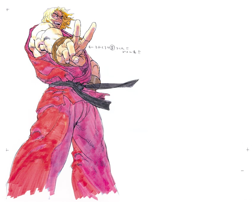 ken masters (street fighter and 1 more) drawn by nishimura_kinu