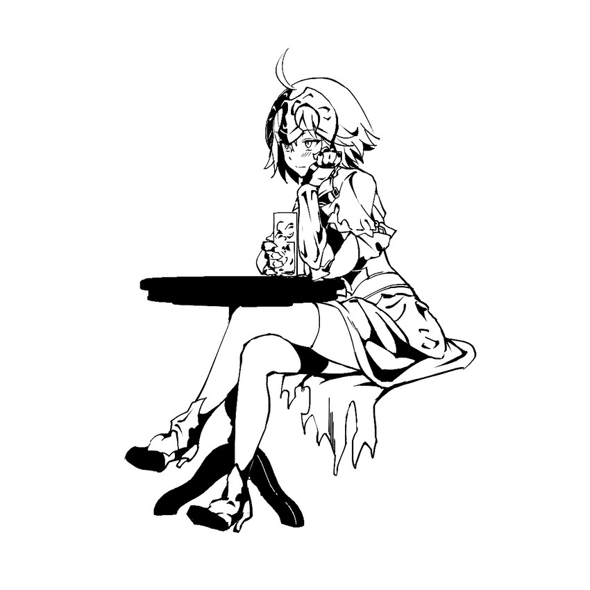 jeanne d'arc alter (fate and 1 more) drawn by poriuretan
